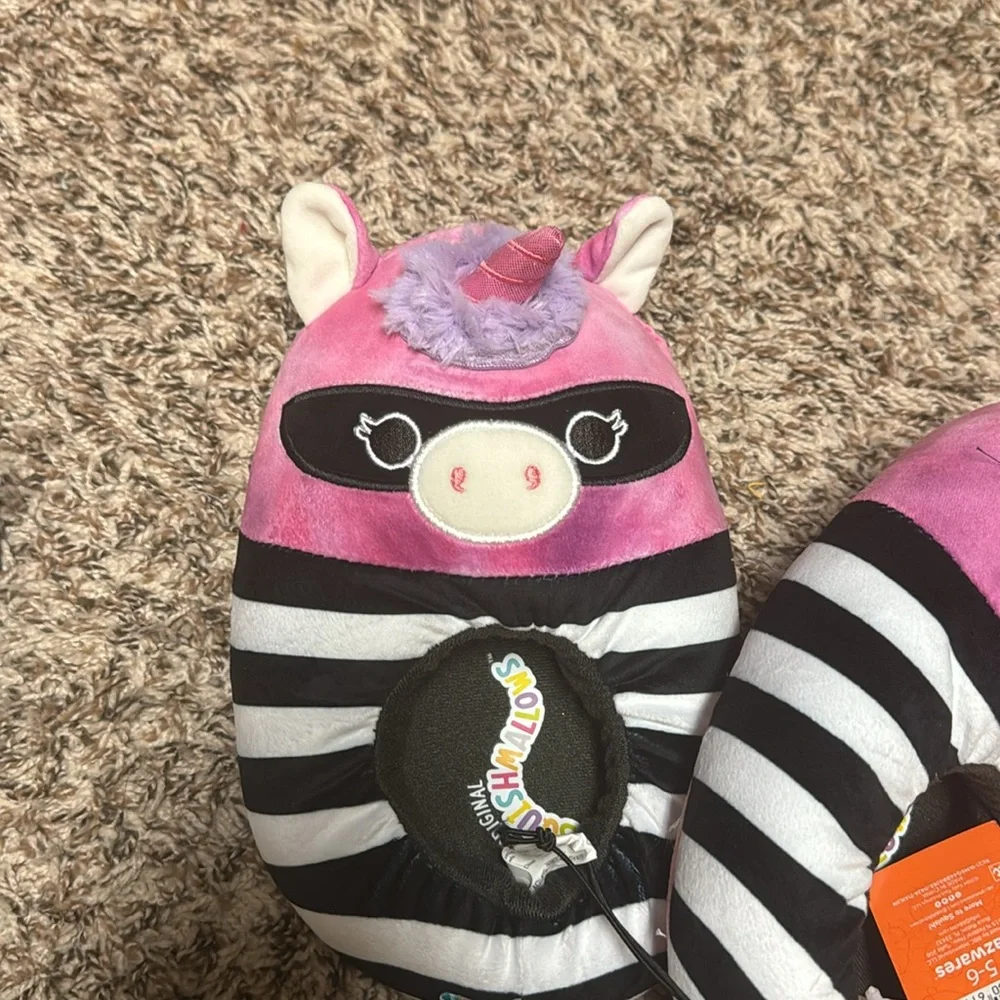 NWT Squishmallows Lola the Unicorn Burglar 12” Soft Plush Rare big Kids …